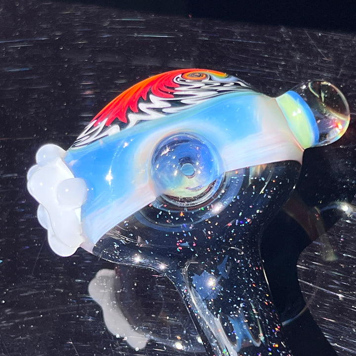 Fluffy Cloud Pipe Glass Pipe Cajun Glass   