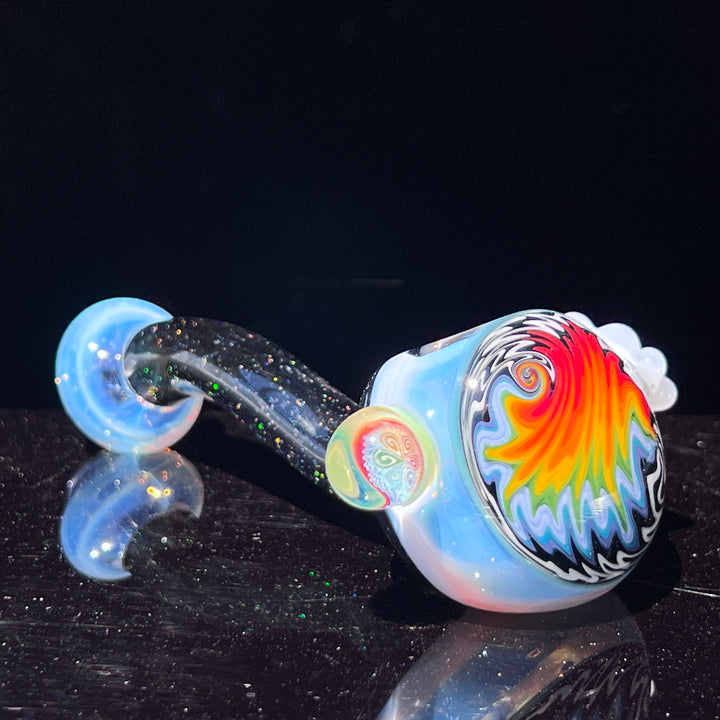 Fluffy Cloud Pipe Glass Pipe Cajun Glass   