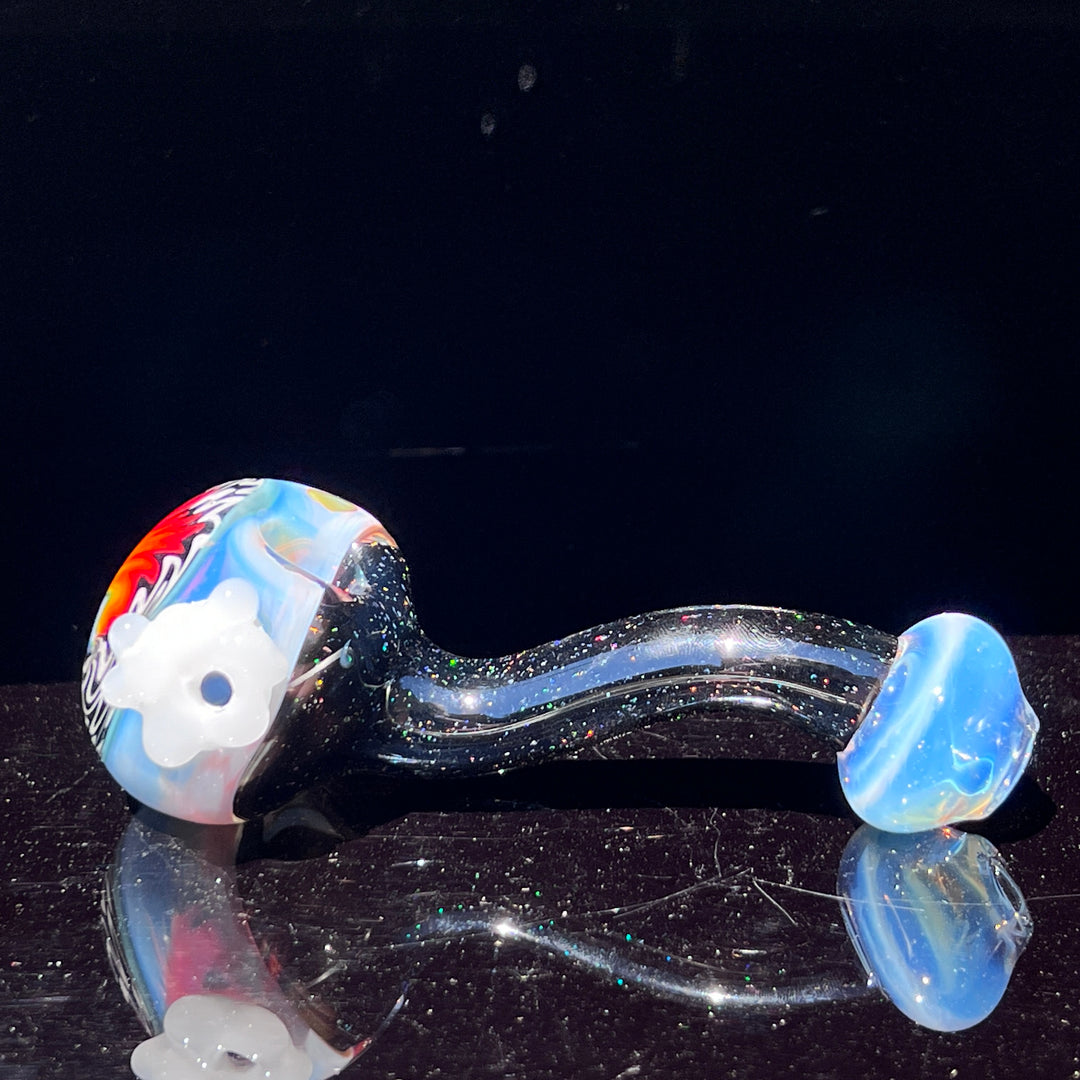 Fluffy Cloud Pipe Glass Pipe Cajun Glass   