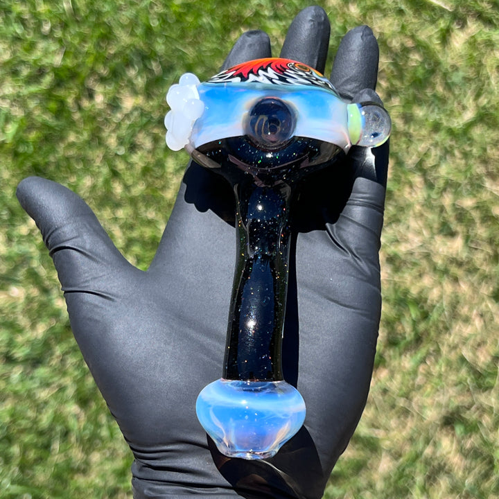 Fluffy Cloud Pipe Glass Pipe Cajun Glass   