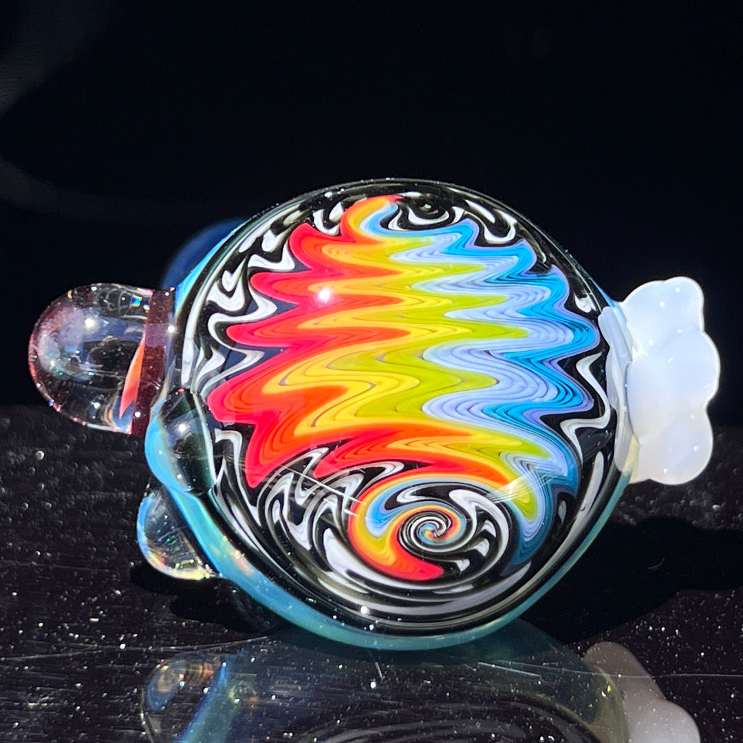 Fluffy Cloud Pipe Glass Pipe Cajun Glass   