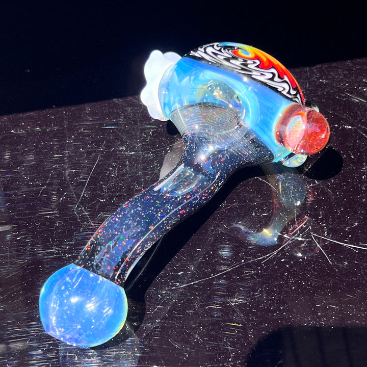 Fluffy Cloud Pipe Glass Pipe Cajun Glass   