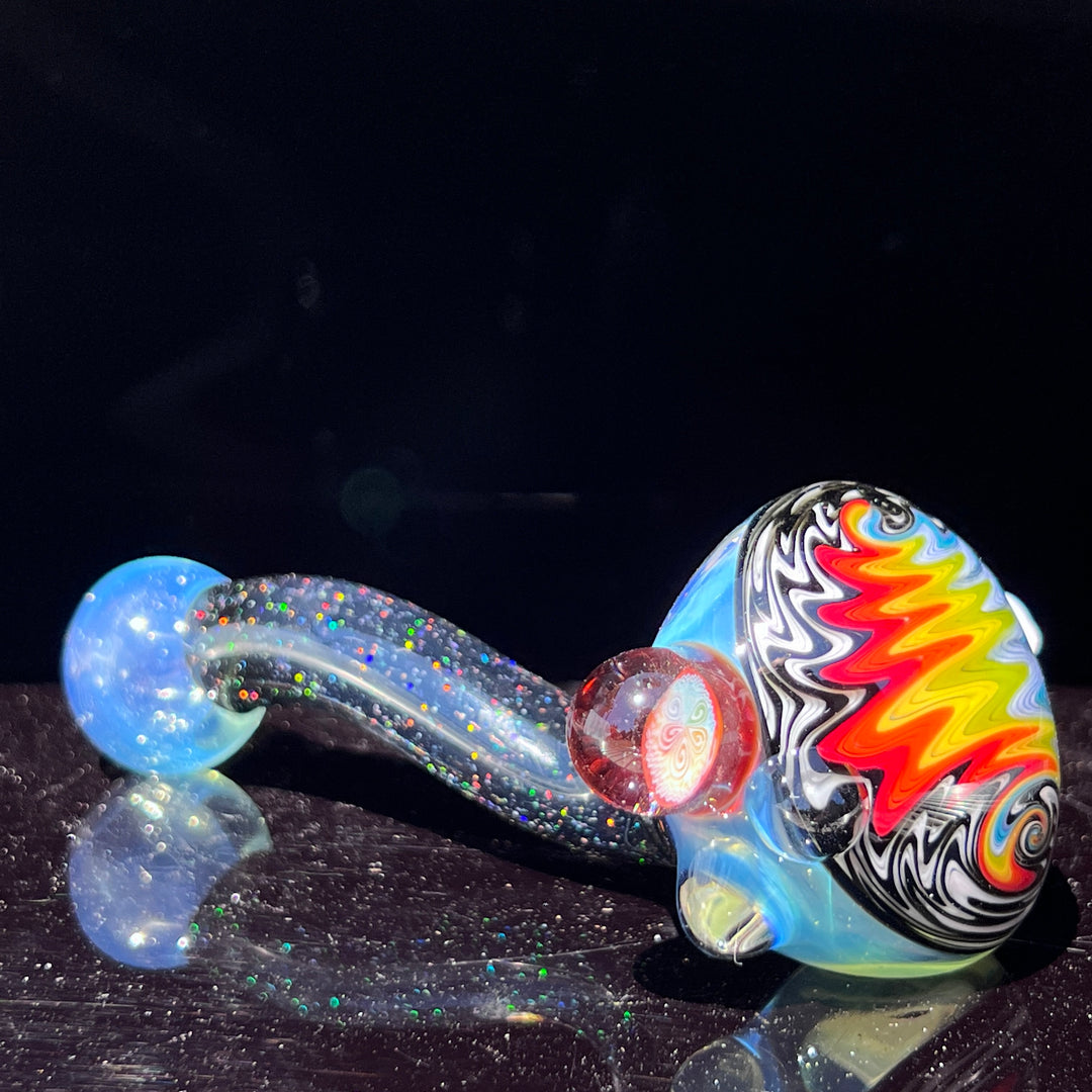 Fluffy Cloud Pipe Glass Pipe Cajun Glass   