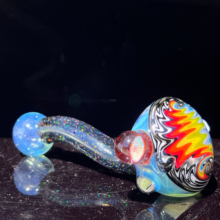 Fluffy Cloud Pipe Glass Pipe Cajun Glass   