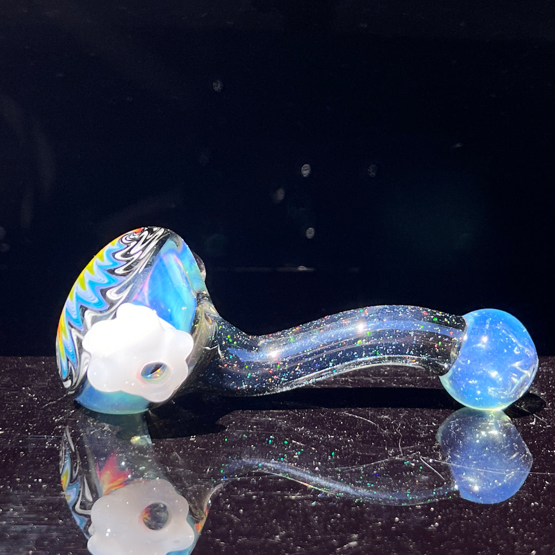 Fluffy Cloud Pipe Glass Pipe Cajun Glass   