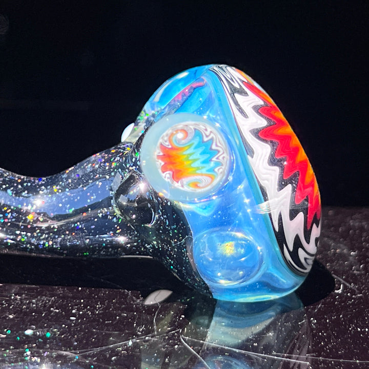 Fluffy Cloud Pipe Glass Pipe Cajun Glass   