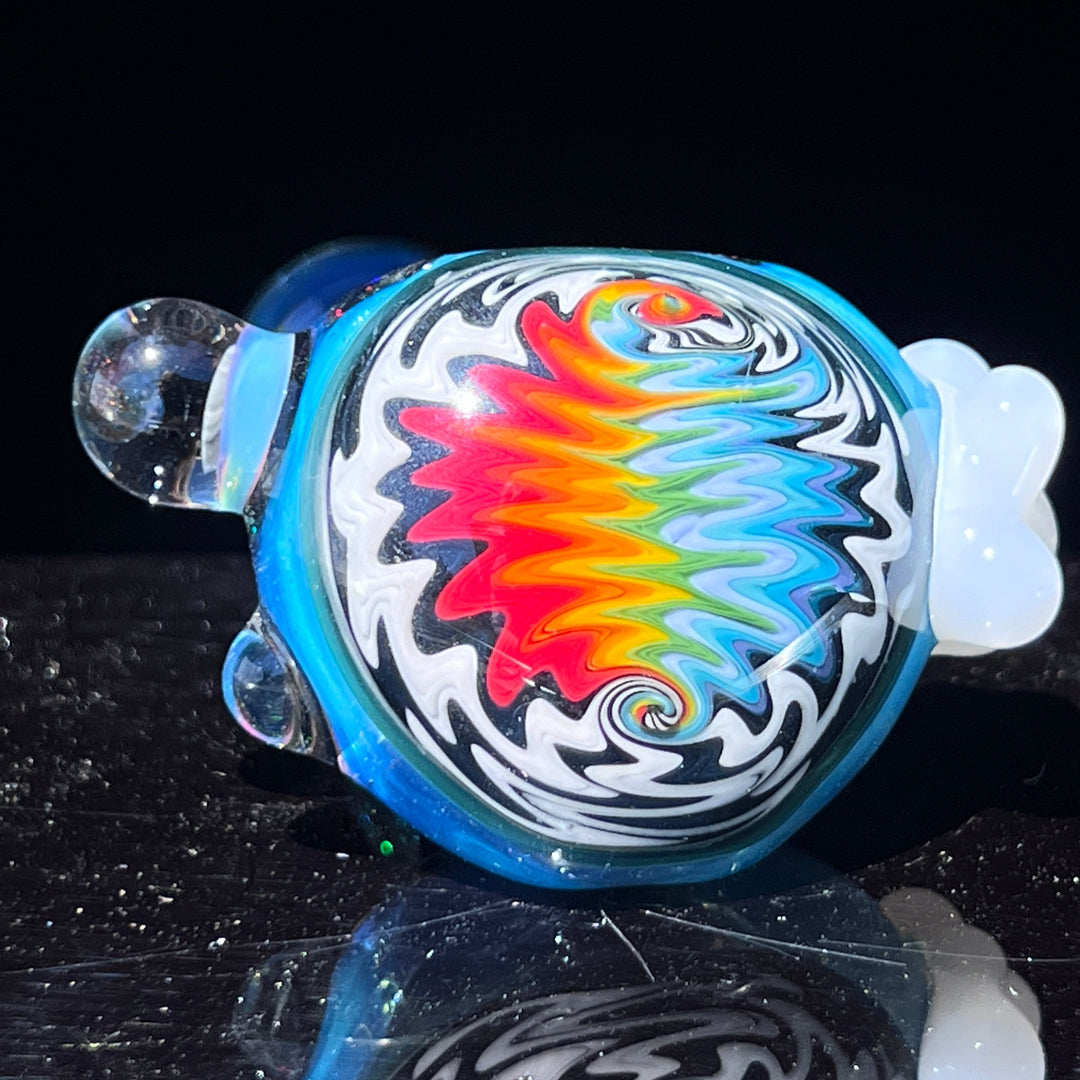 Fluffy Cloud Pipe Glass Pipe Cajun Glass   