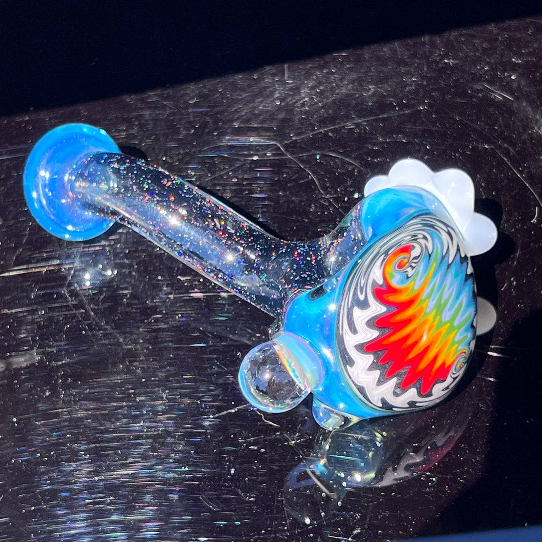 Fluffy Cloud Pipe Glass Pipe Cajun Glass   