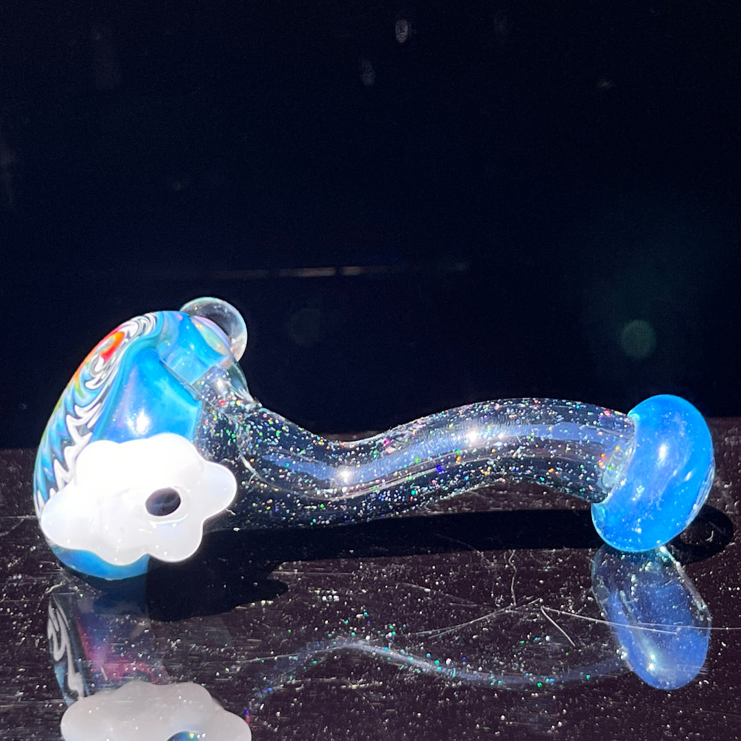 Fluffy Cloud Pipe Glass Pipe Cajun Glass   