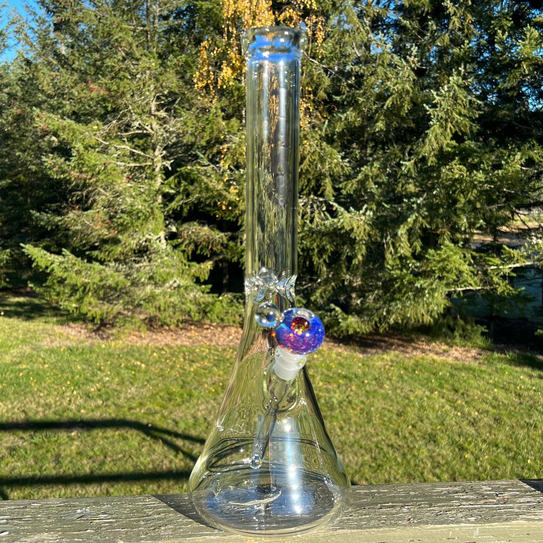 Tako Black Opal Bong 18" Glass Pipe Tako Glass   