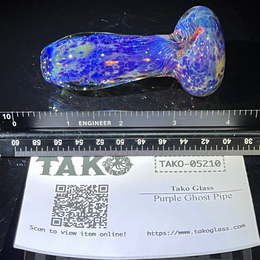 Purple Ghost Pipe Glass Pipe Tako Glass   