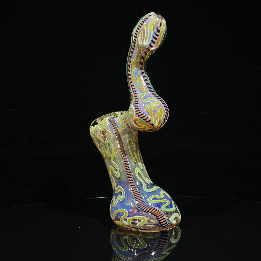 Inside Out Sherlock Bubbler Glass Pipe Tiny Mike