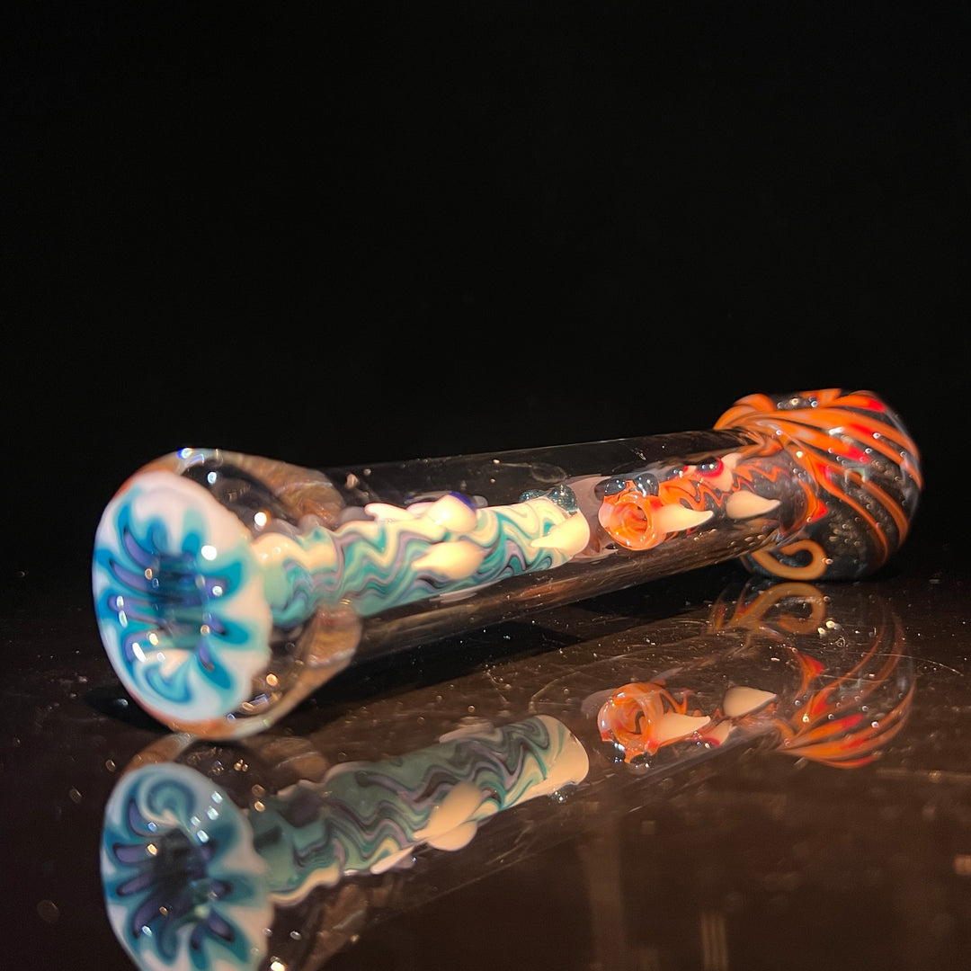 Wig Wag Double Dragon Glass Pipe Gus Glass   