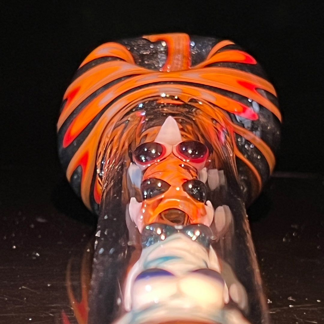 Wig Wag Double Dragon Glass Pipe Gus Glass   