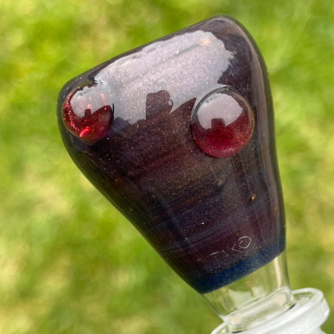 Martian Midnight Pull Slide Glass Pipe Tako Glass   