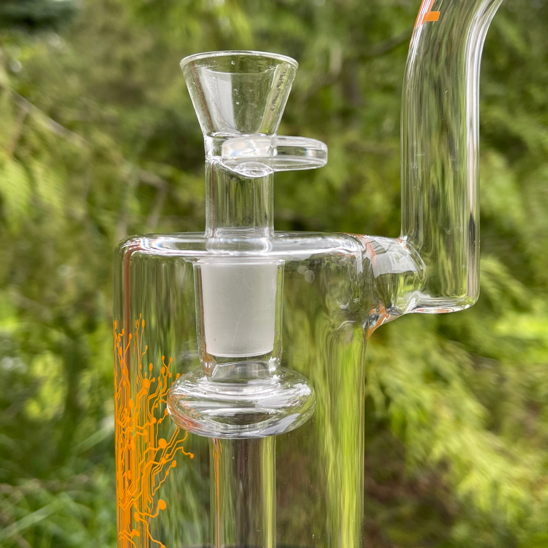 Hybrid 18mm Bubbler Glass Pipe Urbal Technologies   