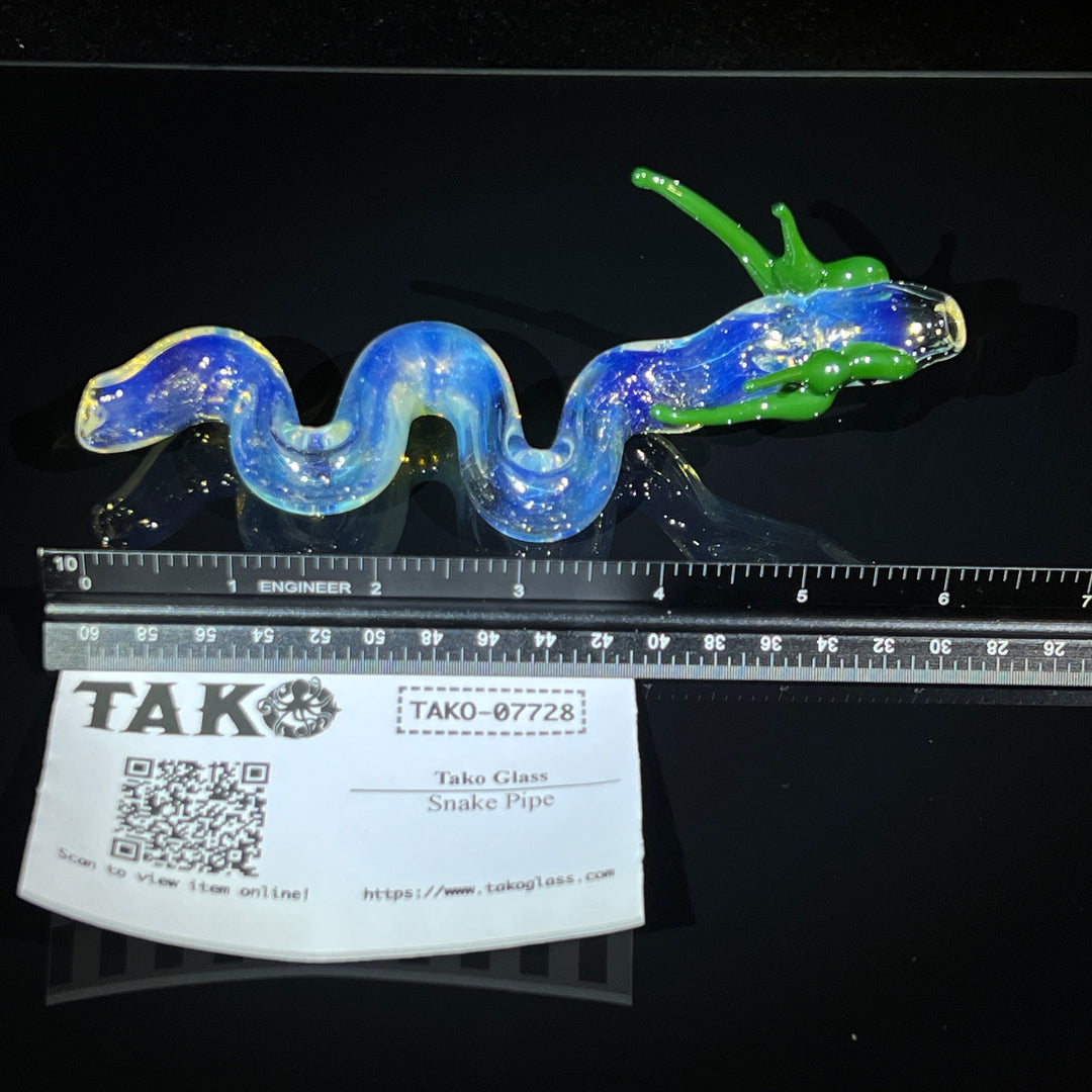 Snake Pipe Accessory Tako Glass