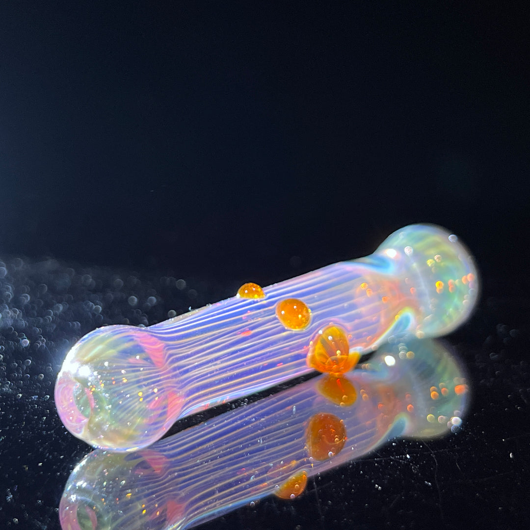 Comtrex Gold Fume Chillum Glass Pipe Schutz Glass   