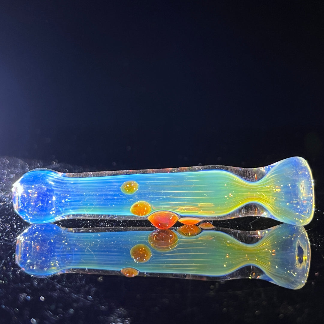 Comtrex Silver Fume Chillum Glass Pipe Schutz Glass   