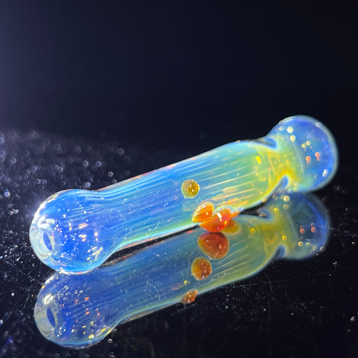 Comtrex Silver Fume Chillum Glass Pipe Schutz Glass   