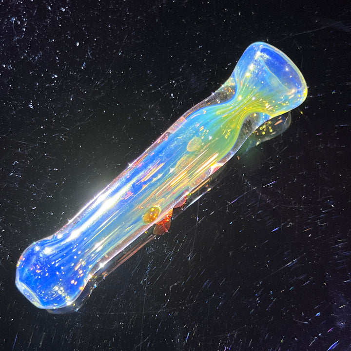 Comtrex Silver Fume Chillum Glass Pipe Schutz Glass   