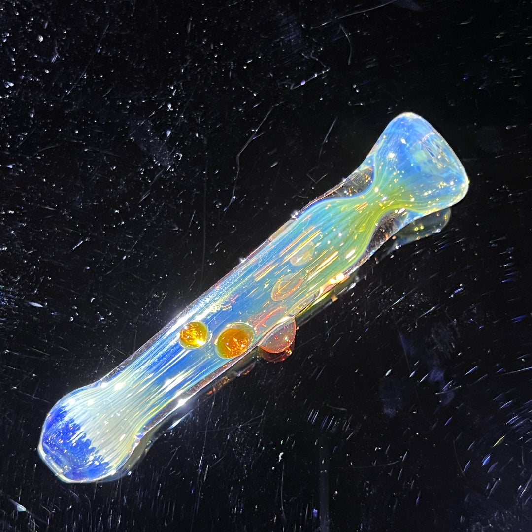 Comtrex Silver Fume Chillum Glass Pipe Schutz Glass   