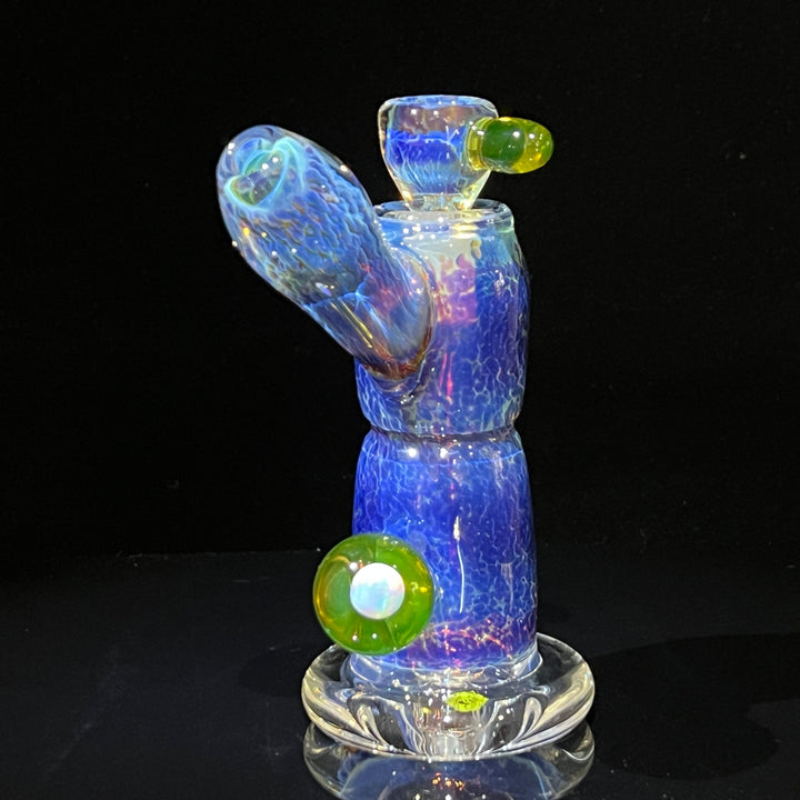 Purple Nebula 14mm Rig Glass Pipe Tako Glass   