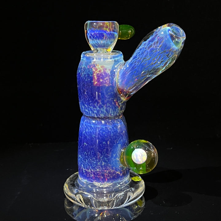 Purple Nebula 14mm Rig Glass Pipe Tako Glass   