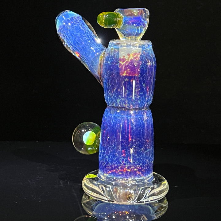 Purple Nebula 14mm Rig Glass Pipe Tako Glass   