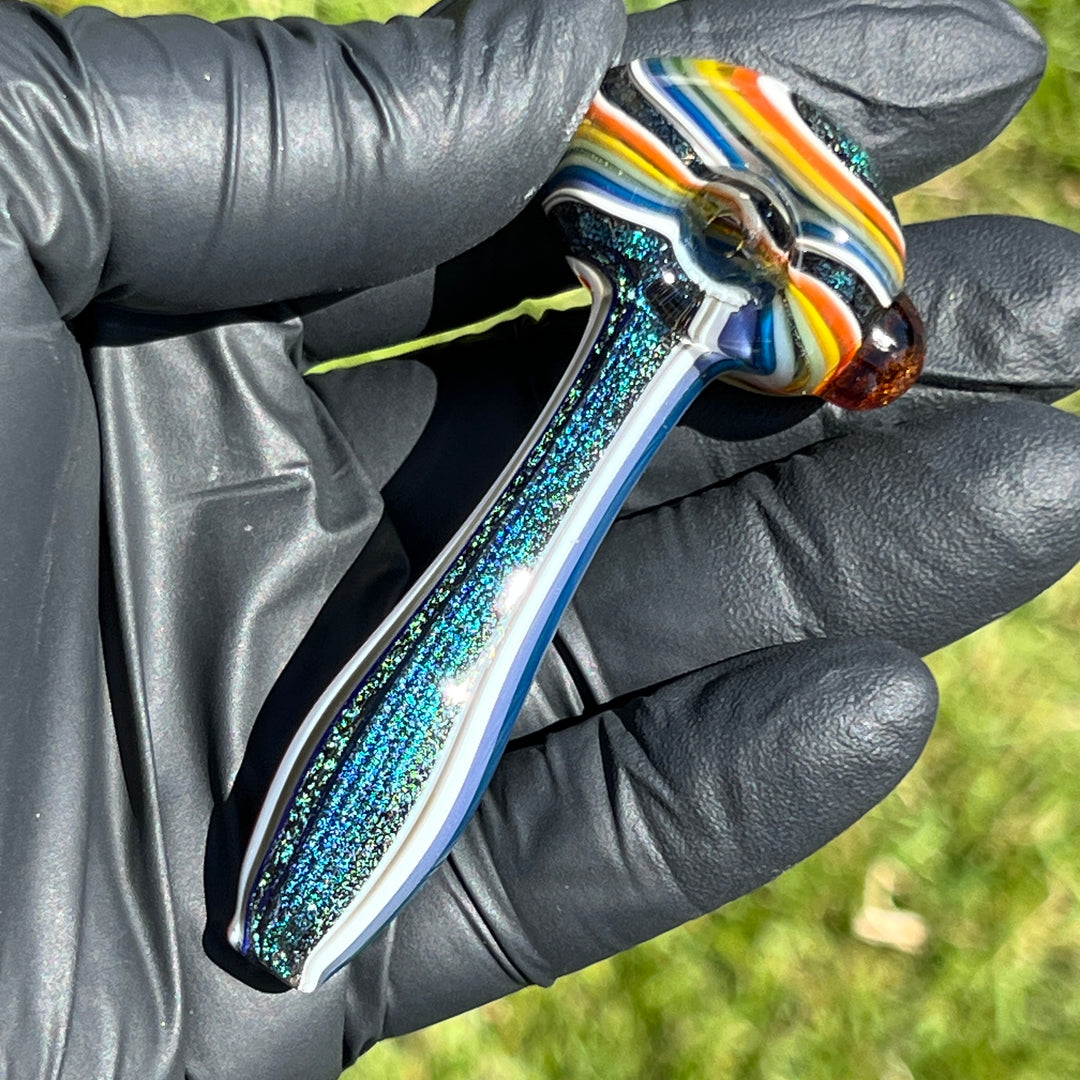 Old School Pocket Pipe Glass Pipe Gladstone Glass   