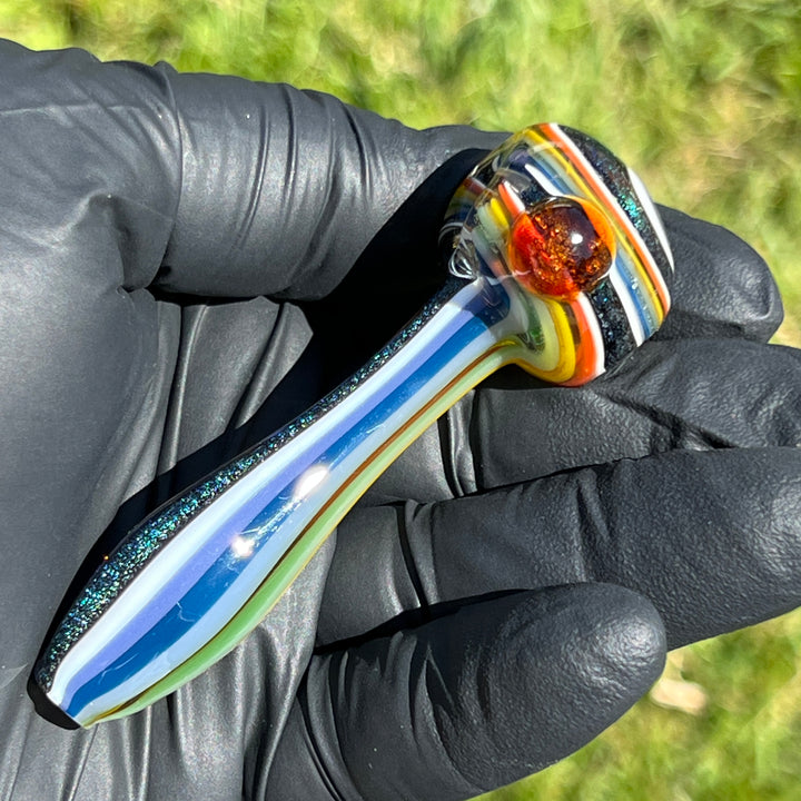 Old School Pocket Pipe Glass Pipe Gladstone Glass   