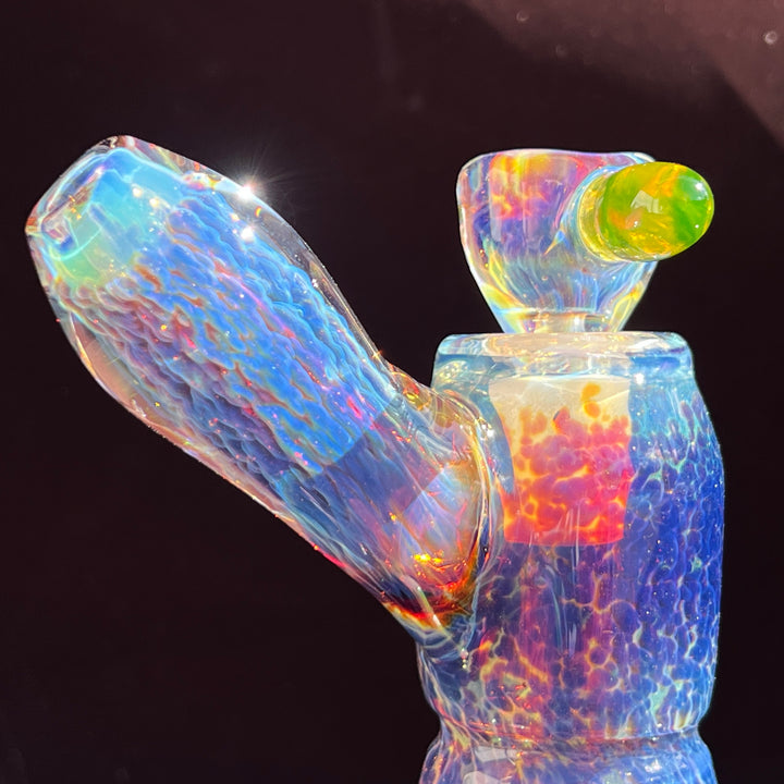 Purple Nebula 14mm Rig Glass Pipe Tako Glass   