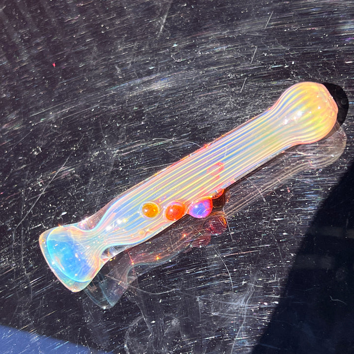 Comtrex Gold Fume Chillum Glass Pipe Schutz Glass   