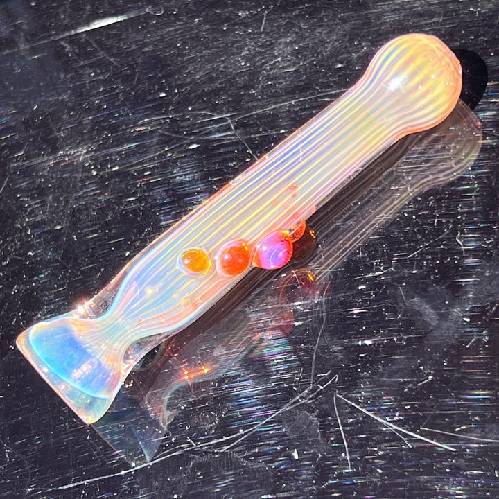 Comtrex Gold Fume Chillum Glass Pipe Schutz Glass   