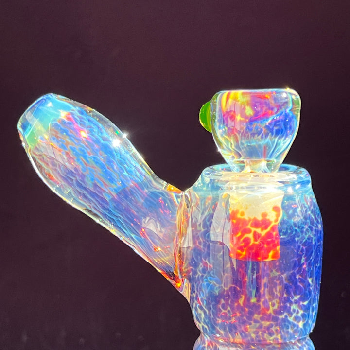 Purple Nebula 14mm Rig Glass Pipe Tako Glass   