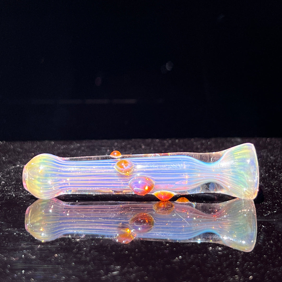 Comtrex Gold Fume Chillum Glass Pipe Schutz Glass   