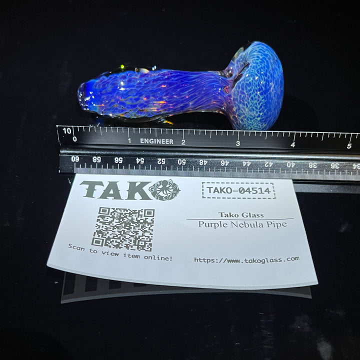 Purple Nebula Pipe Glass Pipe Tako Glass   