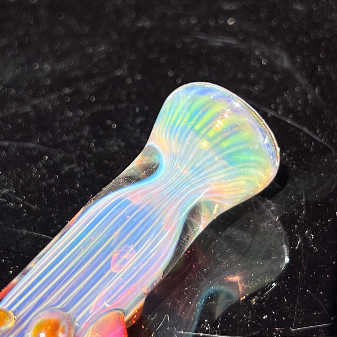 Comtrex Gold Fume Chillum Glass Pipe Schutz Glass   