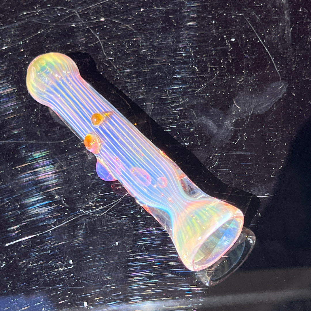 Comtrex Gold Fume Chillum Glass Pipe Schutz Glass   