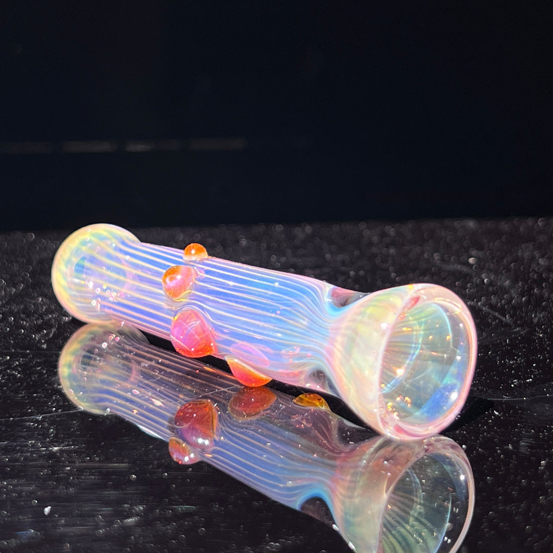 Comtrex Gold Fume Chillum Glass Pipe Schutz Glass   