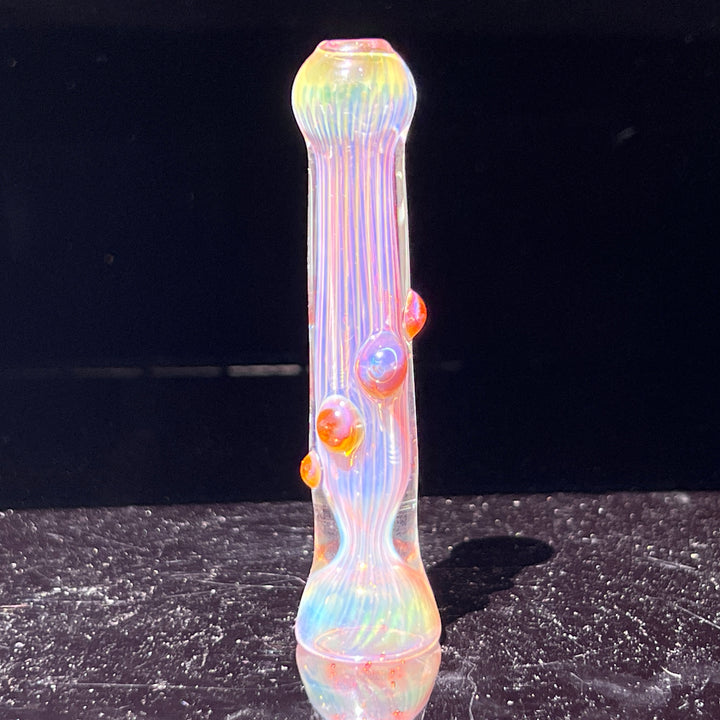 Comtrex Gold Fume Chillum Glass Pipe Schutz Glass   