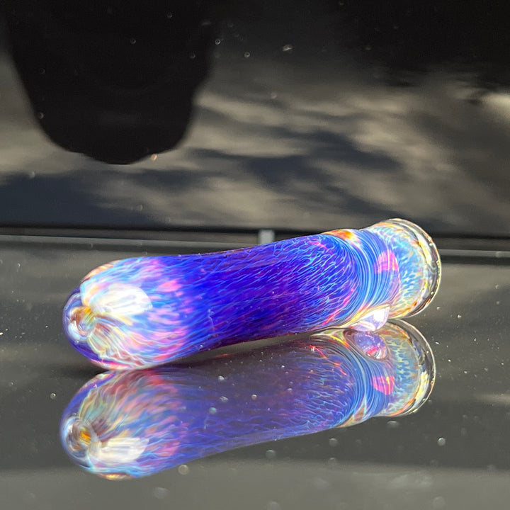 Thick Purple Chillum Glass Pipe Chuck Glass