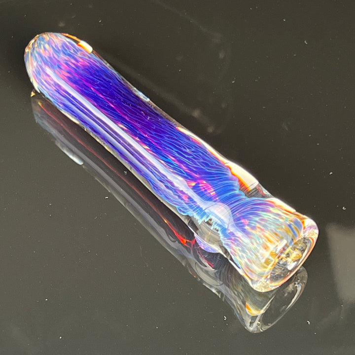 Thick Purple Chillum Glass Pipe Chuck Glass