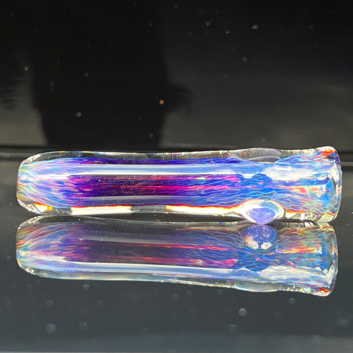 Thick Purple Chillum Glass Pipe Chuck Glass