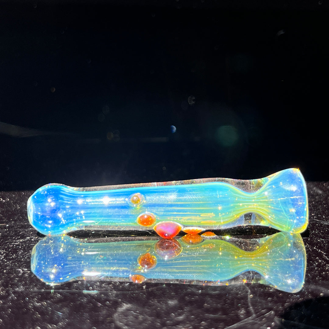 Comtrex Silver Fume Chillum Glass Pipe Schutz Glass   