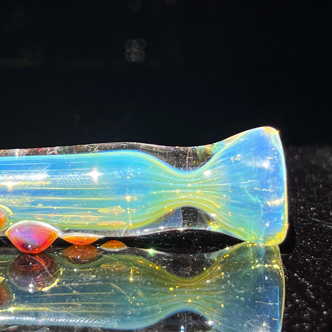 Comtrex Silver Fume Chillum Glass Pipe Schutz Glass   