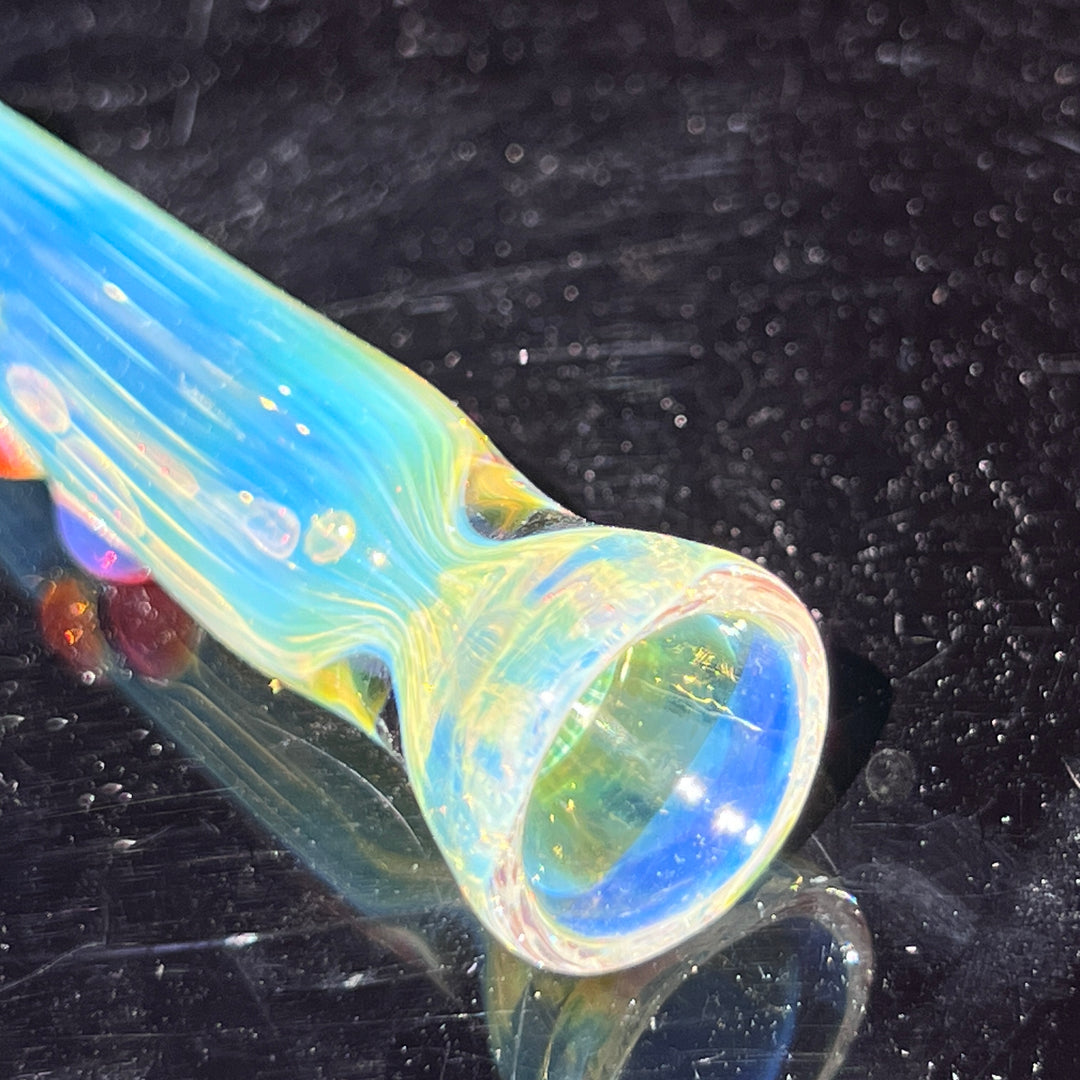 Comtrex Silver Fume Chillum Glass Pipe Schutz Glass   