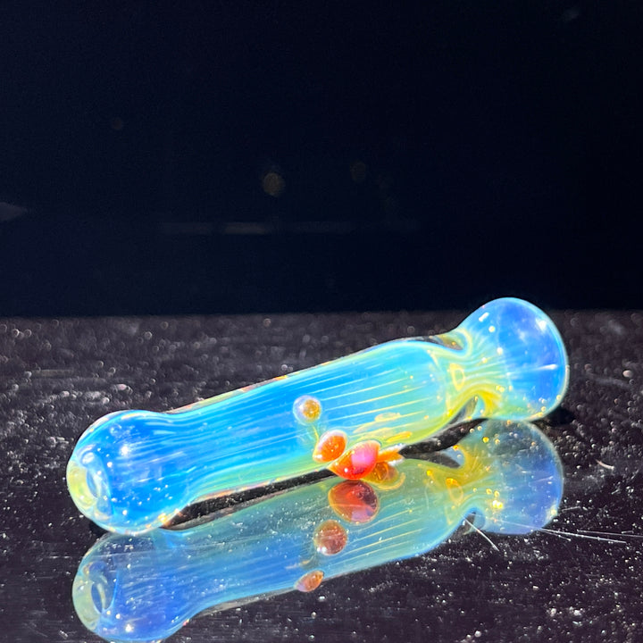 Comtrex Silver Fume Chillum Glass Pipe Schutz Glass   