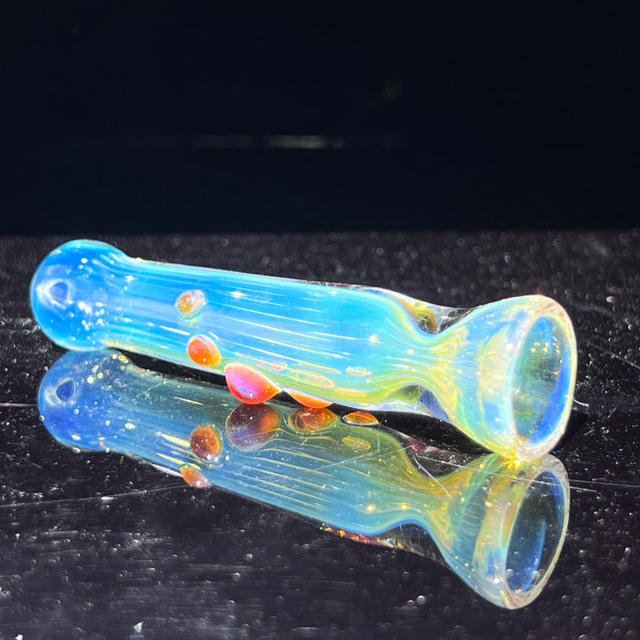 Comtrex Silver Fume Chillum Glass Pipe Schutz Glass   