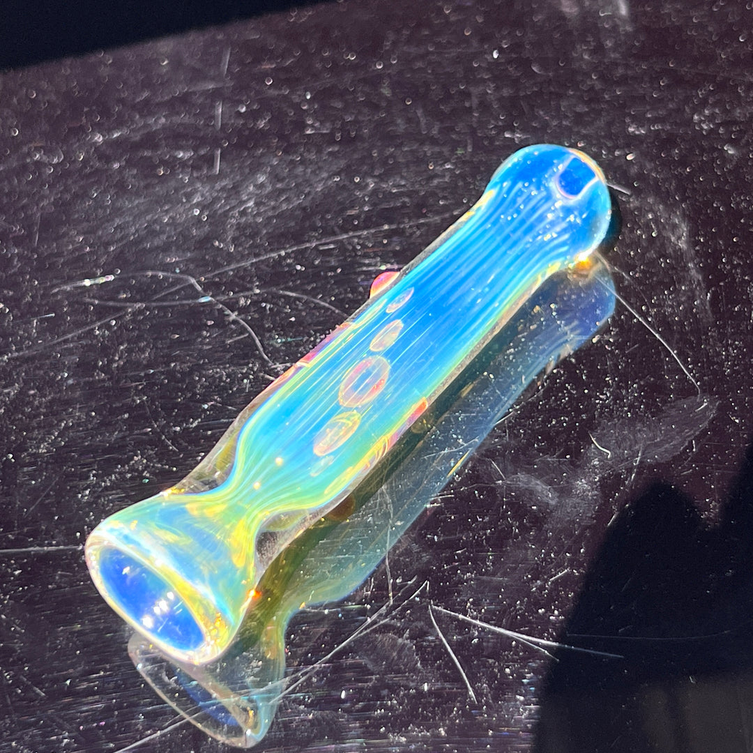 Comtrex Silver Fume Chillum Glass Pipe Schutz Glass   